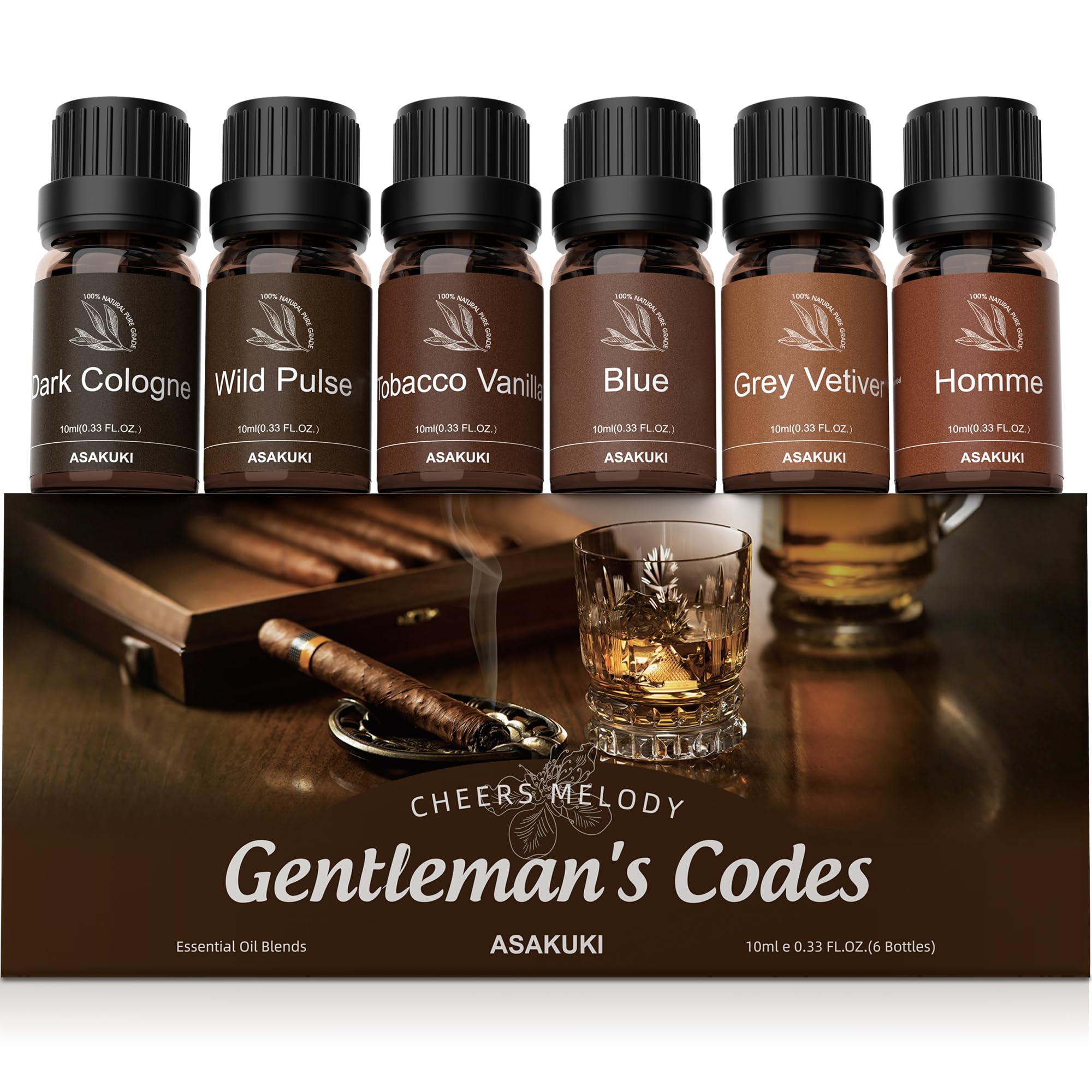 Amazon.com: ASAKUKI Essential Oils for Diffuser, Aroma Gift for
